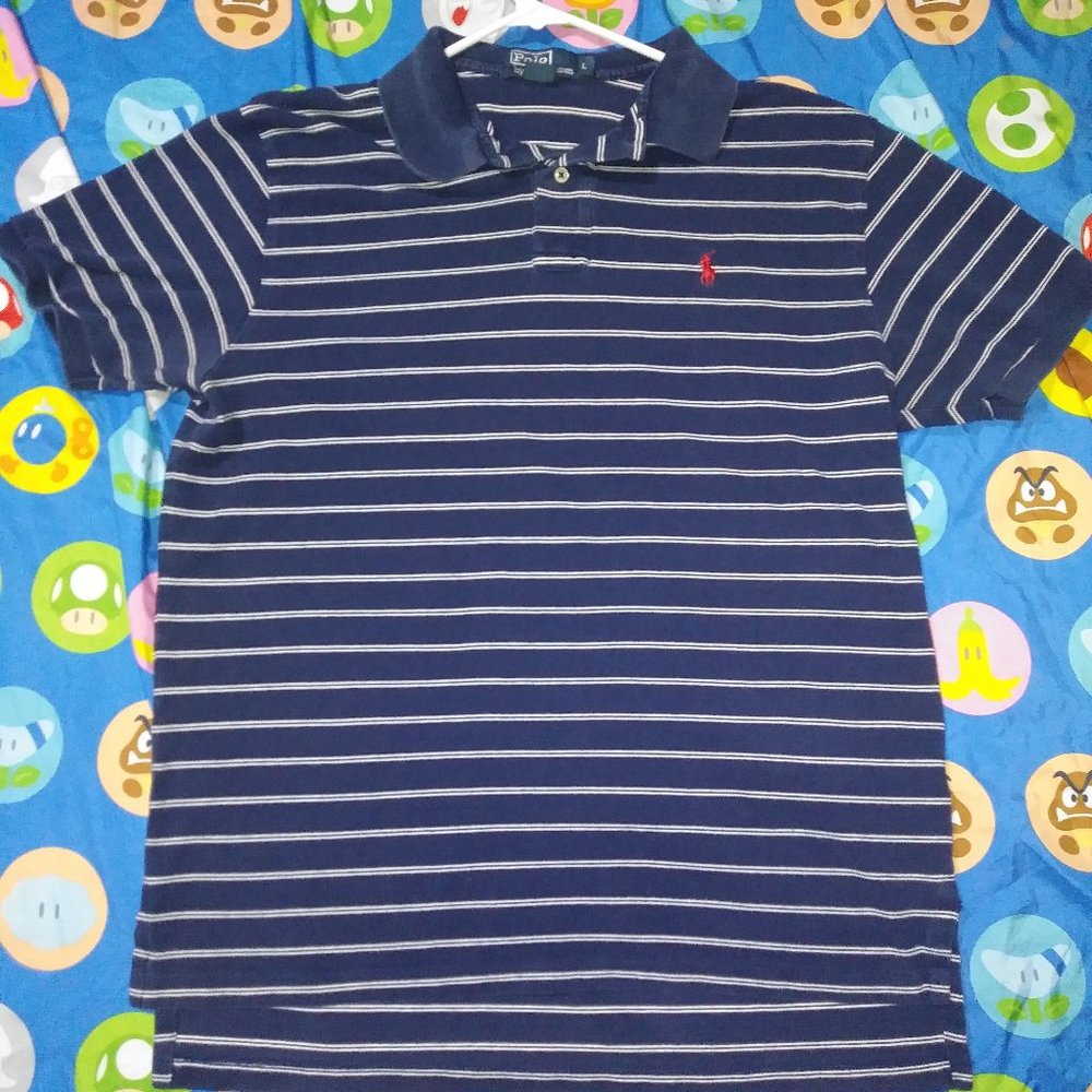 Polo by Ralph Lauren Large Striped Polo Shirt